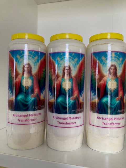 Kaars Aartsengel Metatron - 3 stuks
