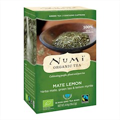 Numi Biologische Groene Thee Maté Citroen - 18*2,3g