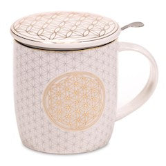 Theemok set bloem des levens - 400ml