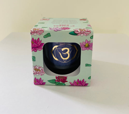 Geurkaars 6de Chakra: Ajna - Indigo - Inzicht