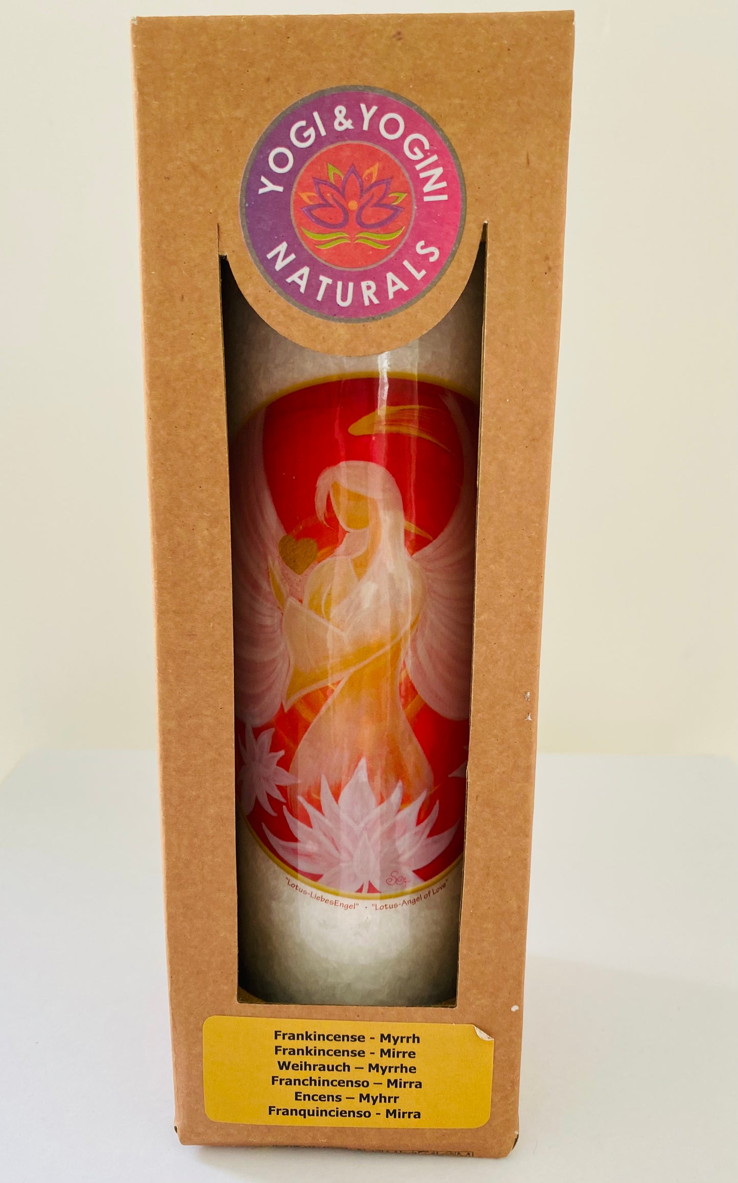 Geurkaars Engelen Lotus Angel of Love - Rood