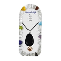 Hanger Trommelsteen Onyx 2 cm