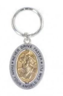 sleutelhanger engelen Never Drive Faster