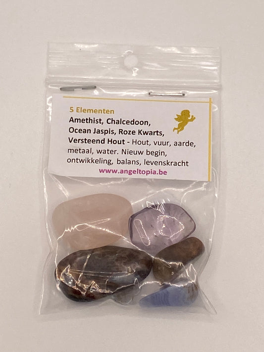 Aqua Stones - 5 Elementen