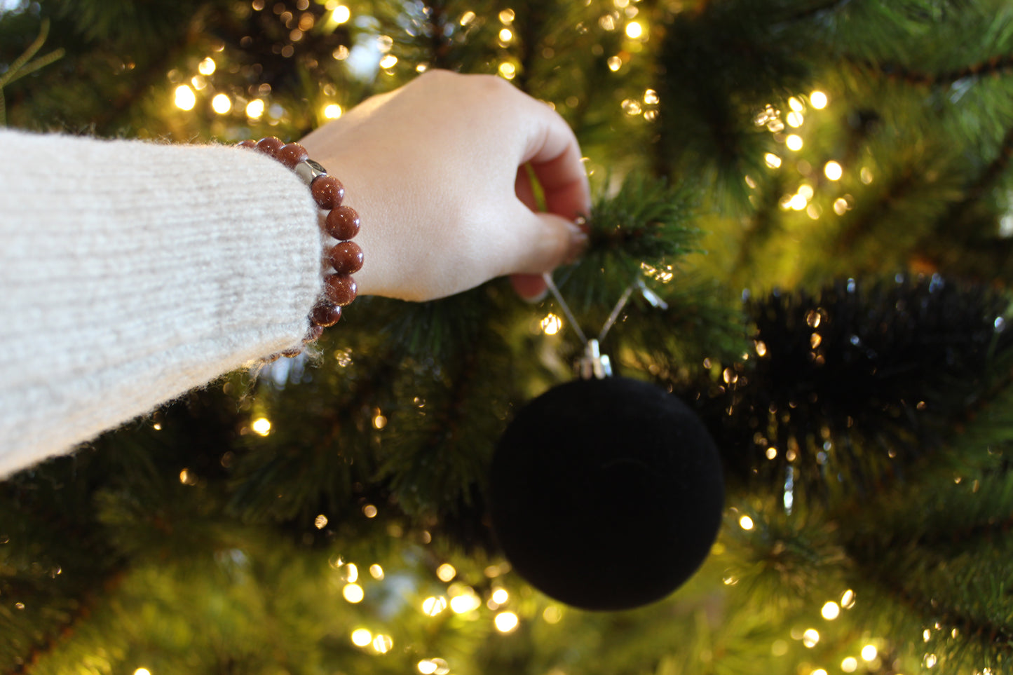 Kogelarmband Pure Stone Goudsteen 8mm