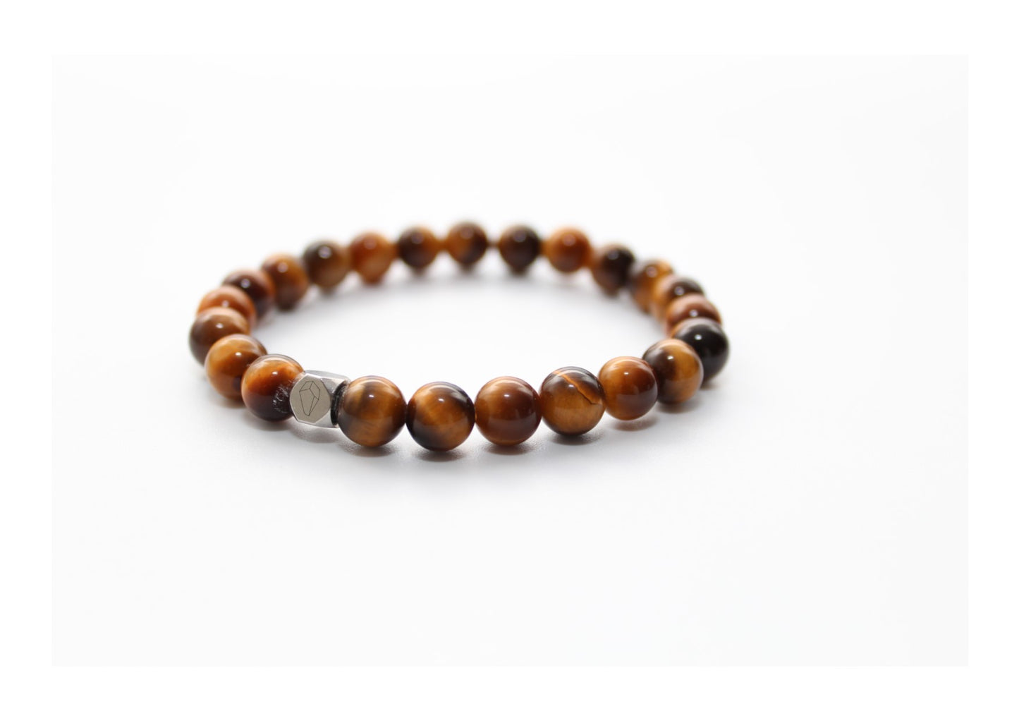 Kogelarmband Pure Stone Tijgeroog 8mm