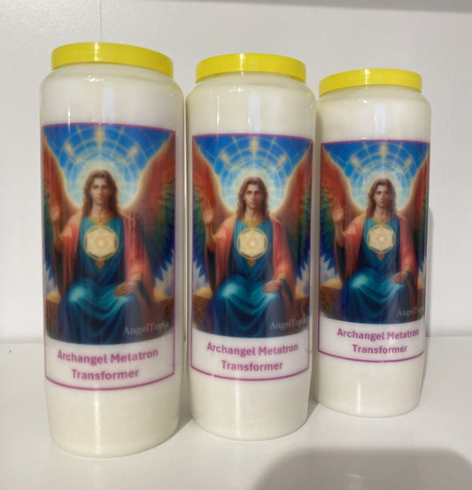 Kaars Aartsengel Metatron - 3 stuks